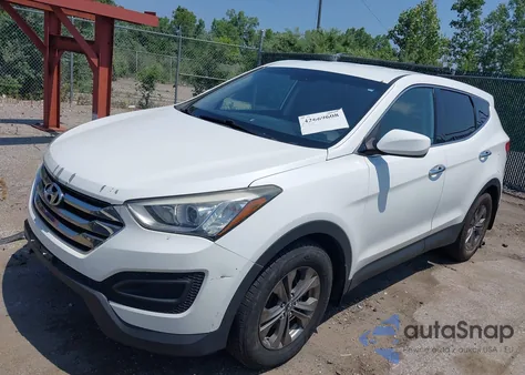 2013 Hyundai Santa Fe Sport z USA, uszkodzony, nr VIN 5XYZTDLB2DG044455